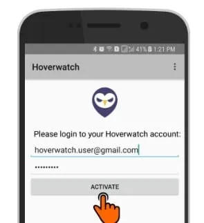 Accesso all'account Hoverwatch