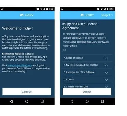 Codice di registrazione mSpy