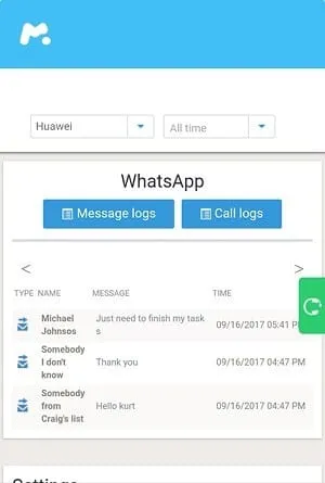 Monitoraggio dei social media con mSpy